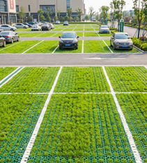 Parking lot reinforcement